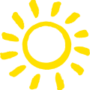 abel-tasman-guides-horizontal-sun-icon-120
