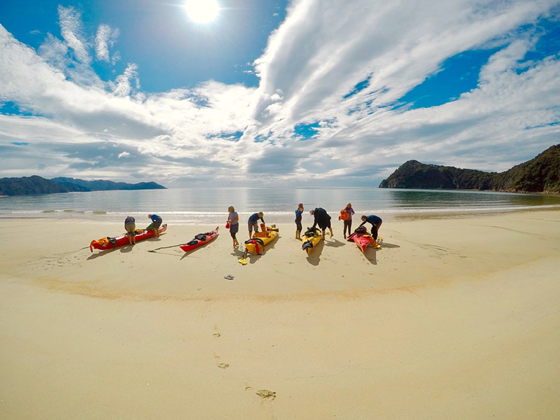 Getting-ready-to-kayak-Awaroa